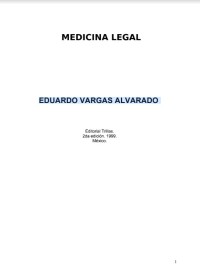 Image of MEDICINA LEGAL