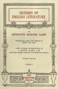 History of english literature