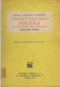 Constitución política de los Estados Unidos Mexicanos