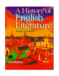 Image of A history of english literature