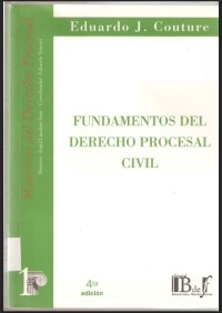 Image of Fundamentos del derecho procesal civil