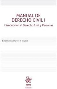 Image of Manual de derecho civil I : introducción al derecho civil y personas