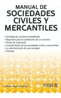 Image of Manual de sociedades civiles y mercantiles