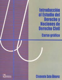 Image of Introduccion al estudio del derecho y nociones de derecho civil : curso grafico