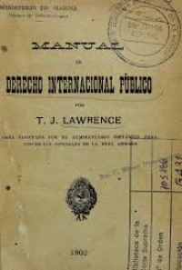 Image of Manual de derecho internacional público