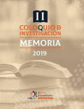 Memoria del primer coloqio de investigación 2019